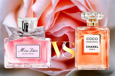 chanel perfume vs dior
